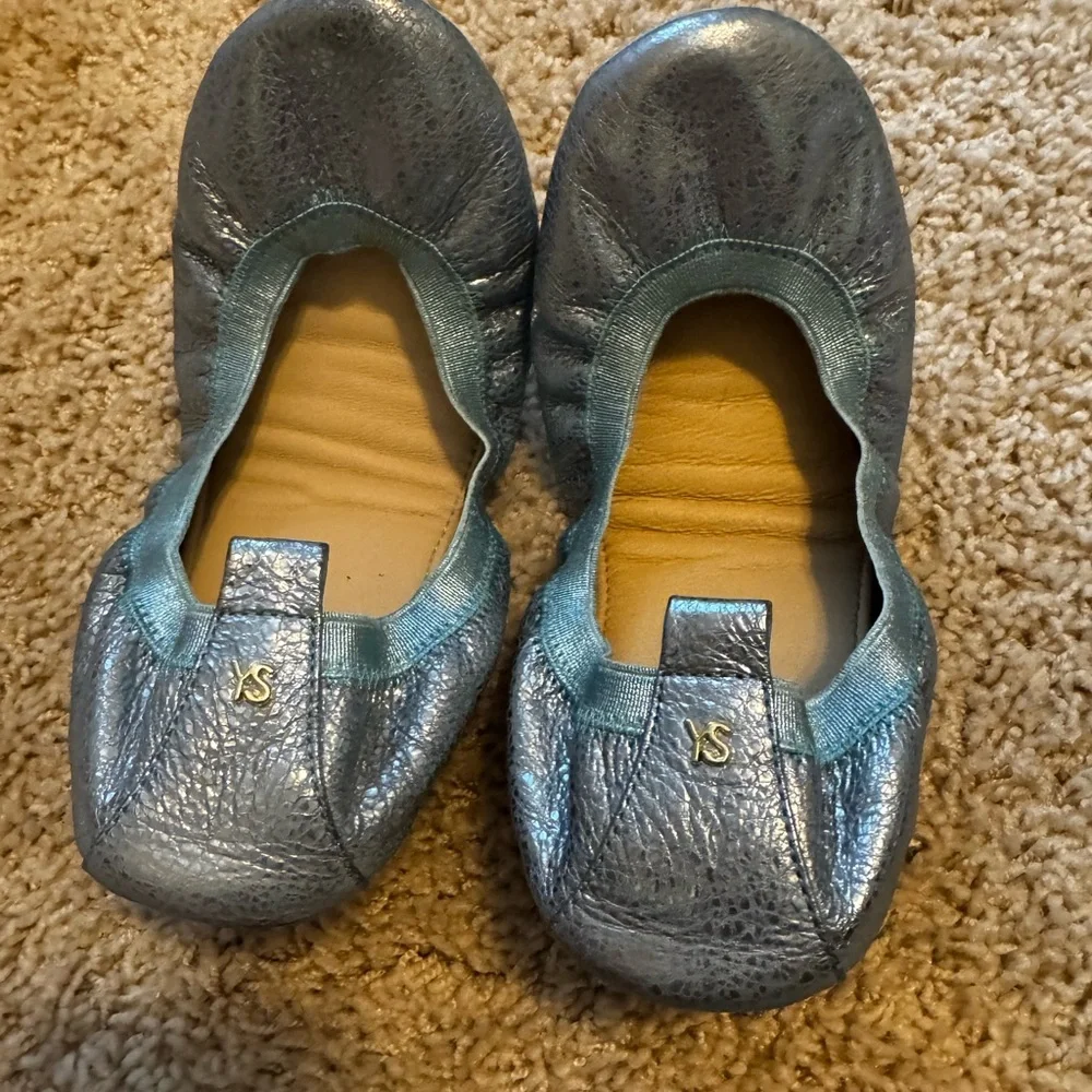 Yosi Samra Blue Women’s Shoe - Picture 4 of 7
